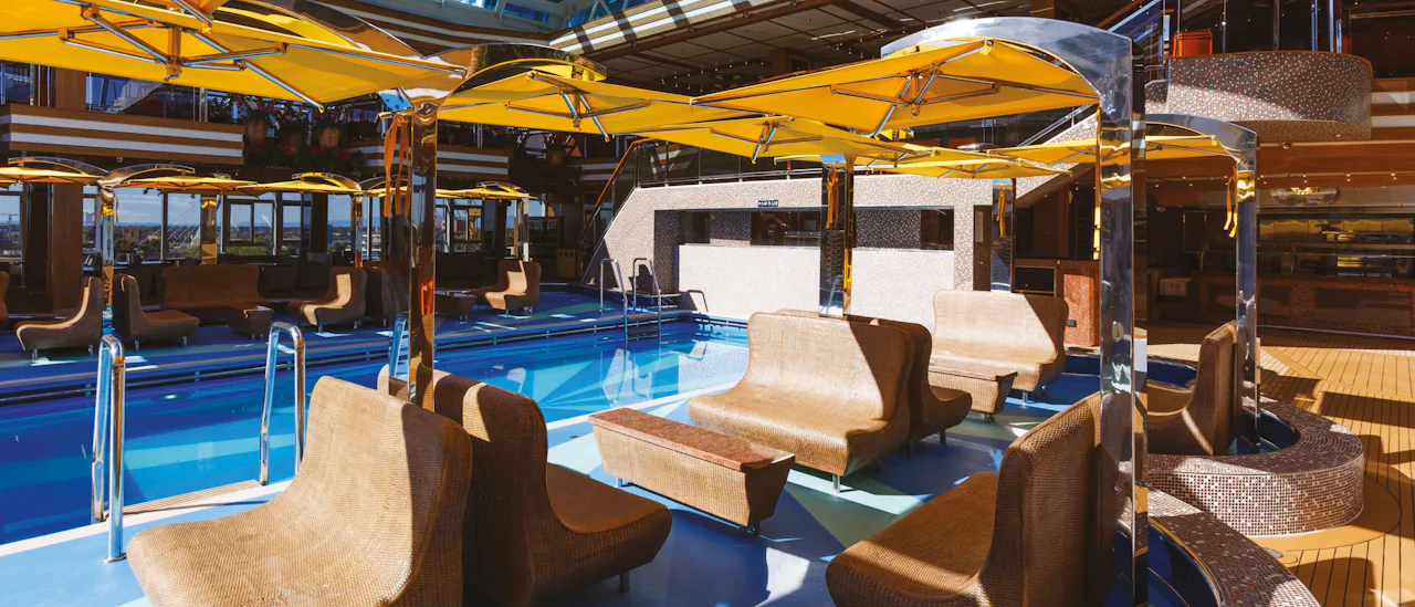 One of three main pools