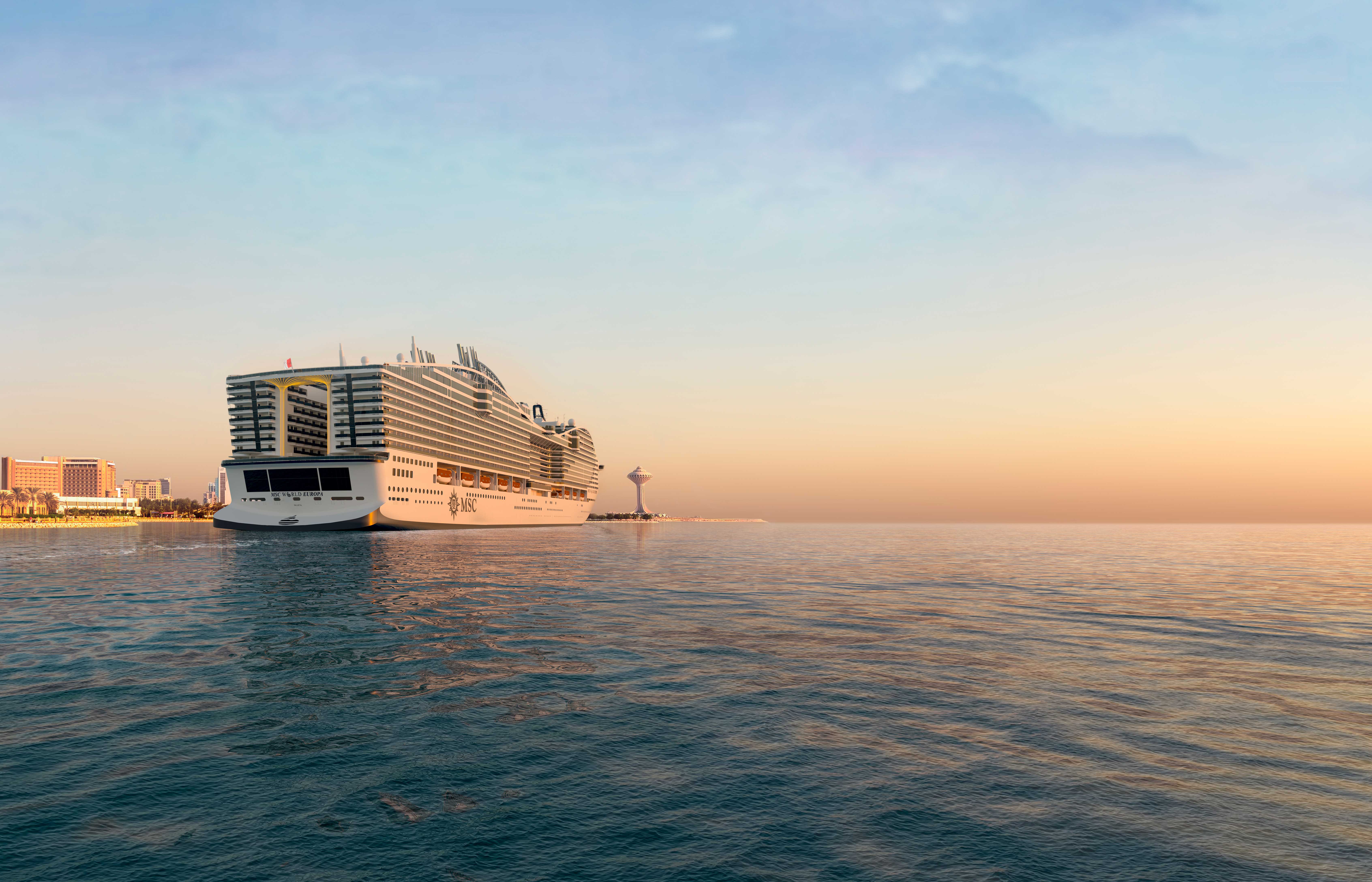 MSC World Europa, Mediterranean