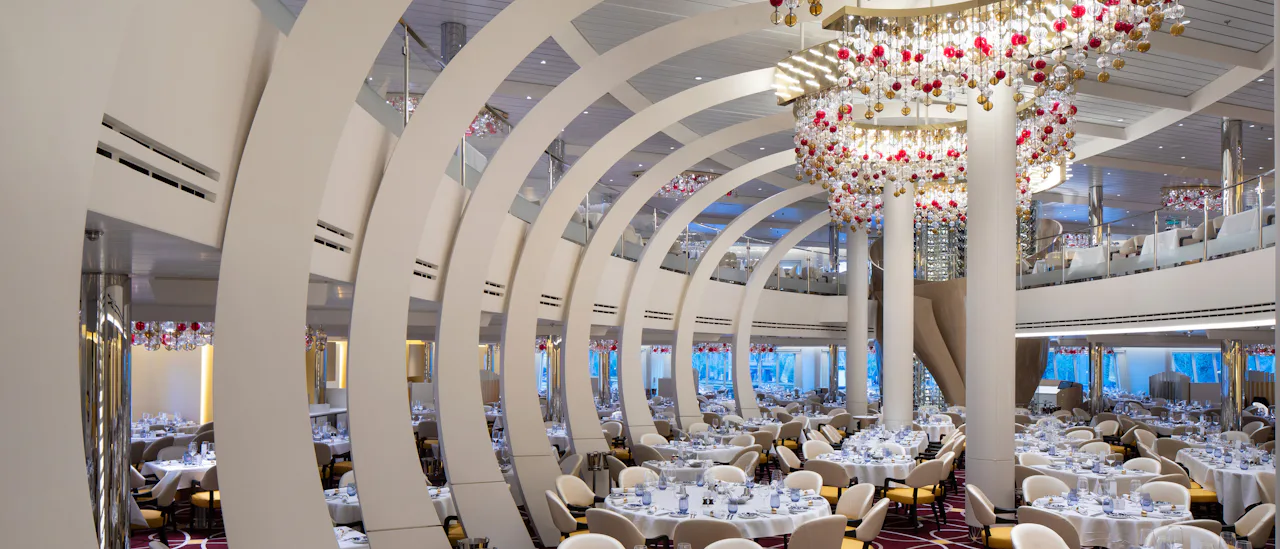 The main dining room