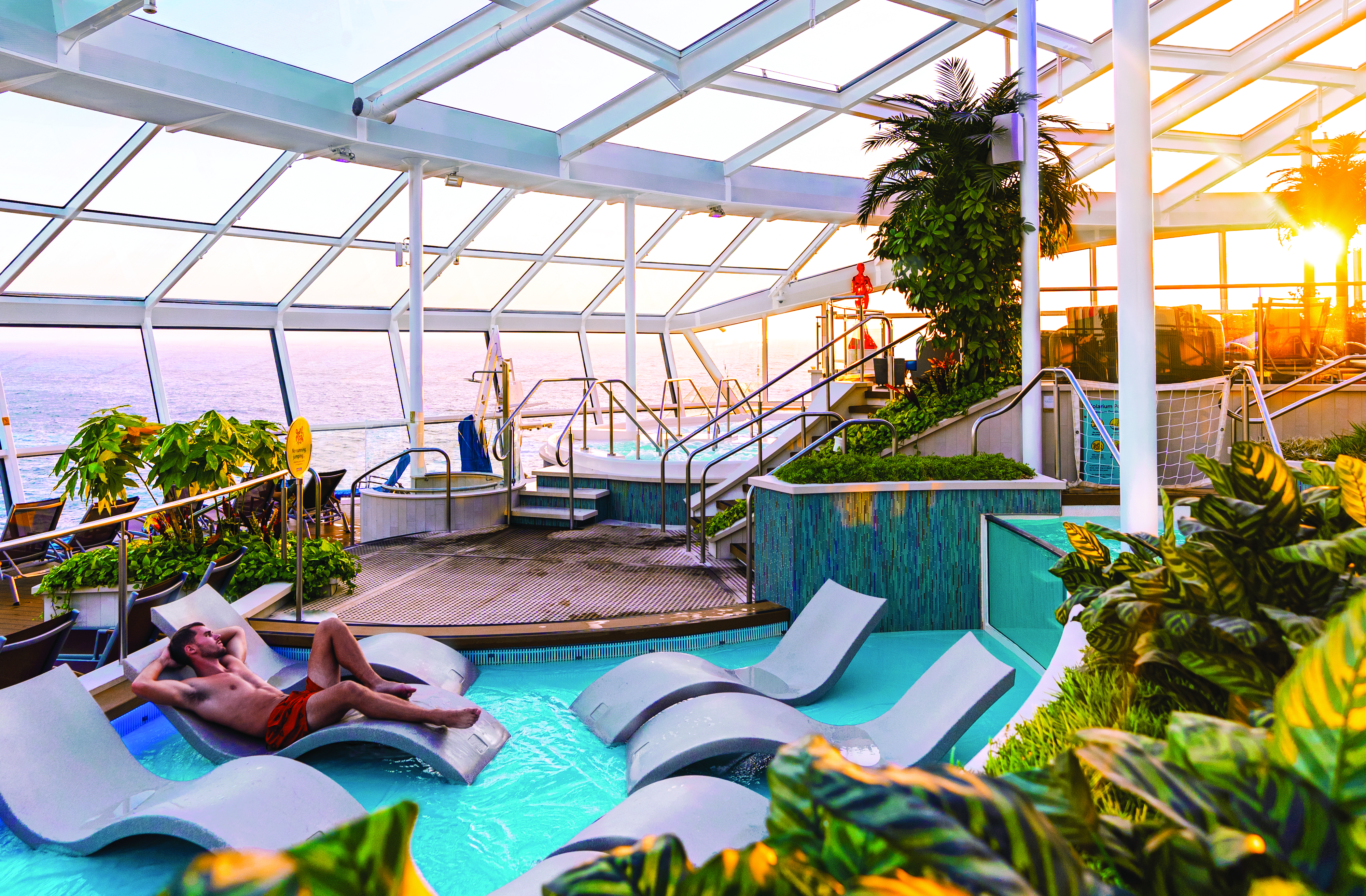 The Solarium – reserved for adults