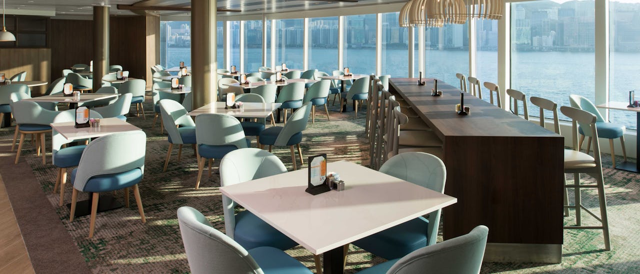 Savor a world of flavors in the market-place inspired Oceanview Café