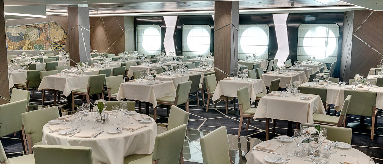 The main restaurant