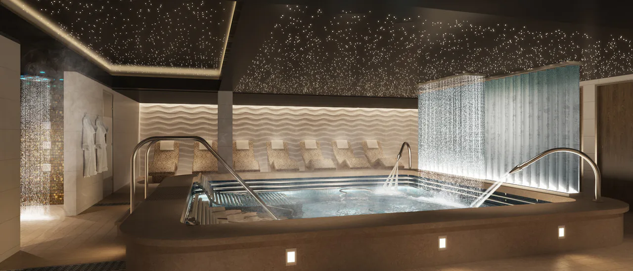 The spa pool