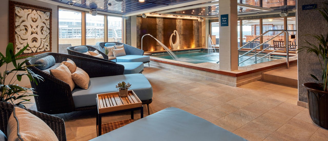 The spa pool