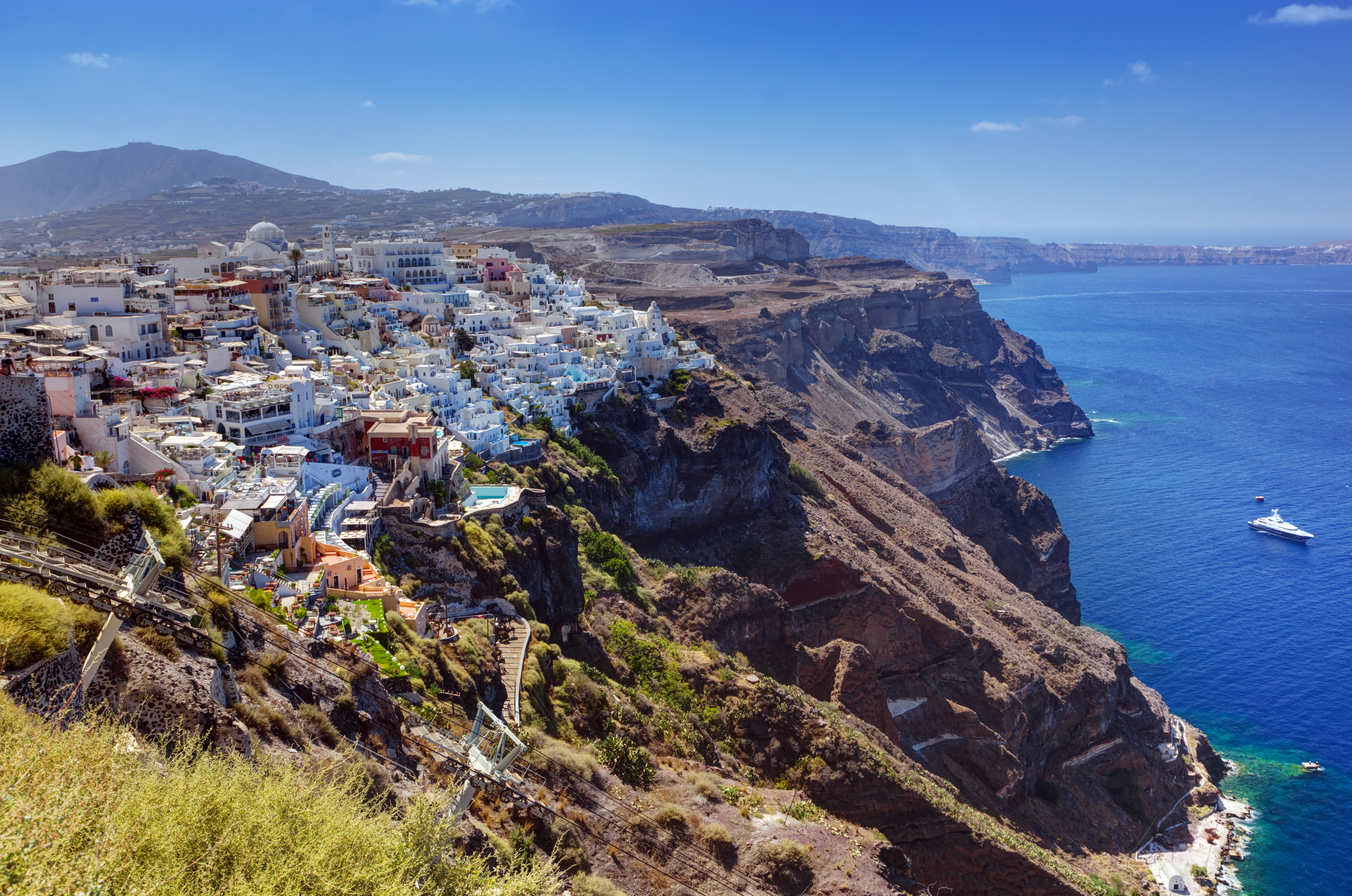 Take in the Views of the Caldera Cliffs