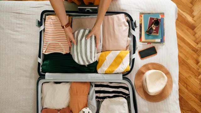 Packing light for a short break