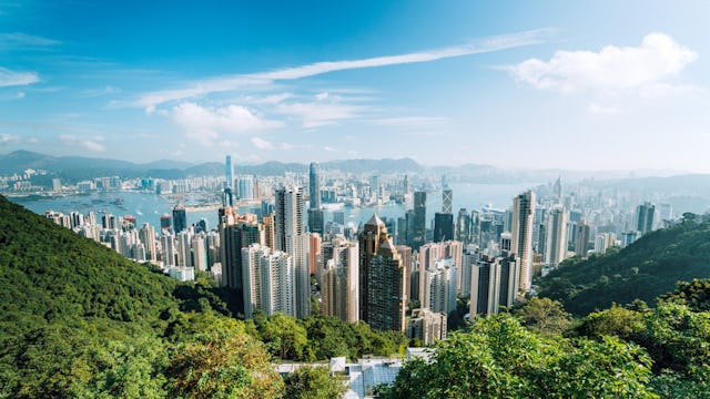 View of Hong Kong from Victoria Peak
