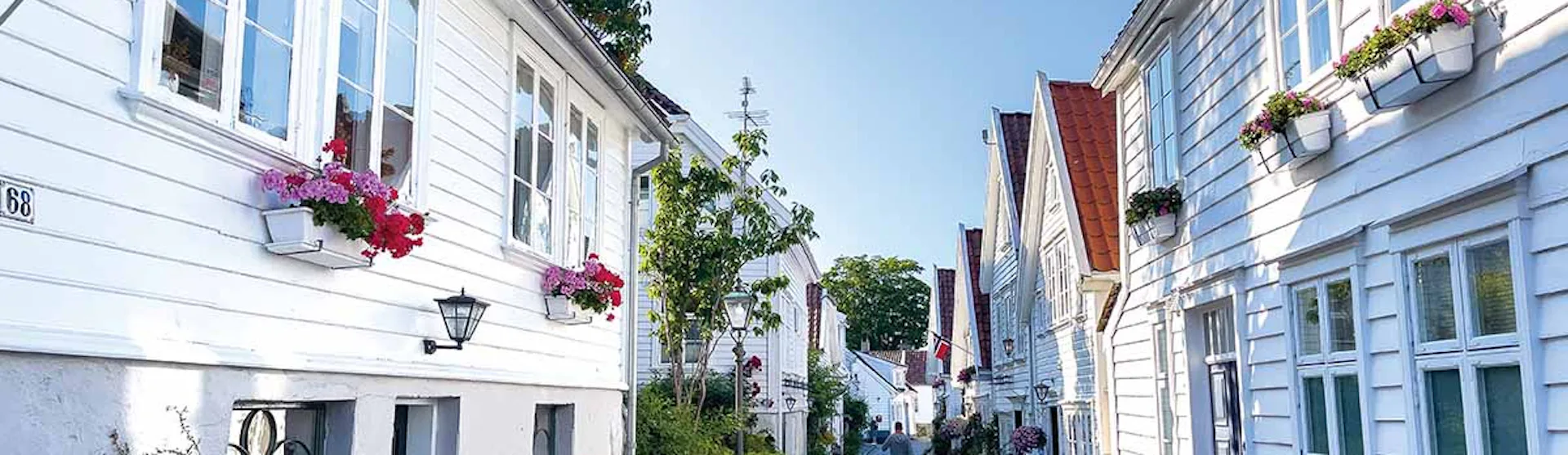 Gamle Stavanger Old Town Stavanger wooden houses, Norway