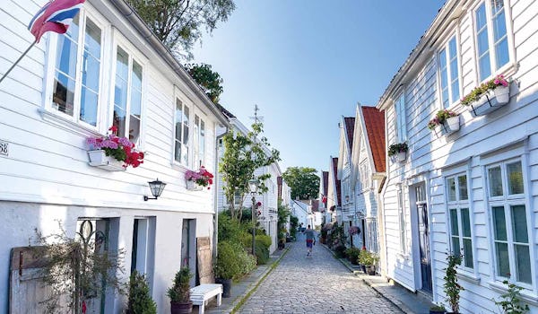Gamle Stavanger Old Town Stavanger wooden houses, Norway