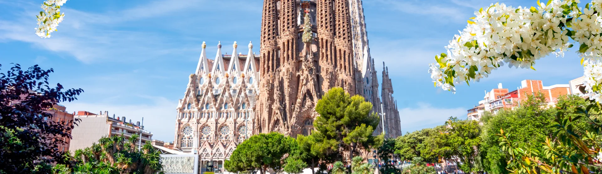 Sagrada Familia Cathedral in Barcelona, Spain