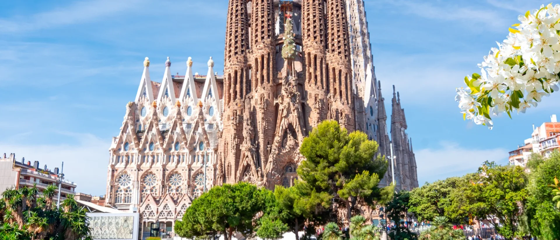 Sagrada Familia Cathedral in Barcelona, Spain