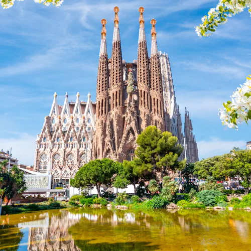 Sagrada Familia Cathedral in Barcelona, Spain