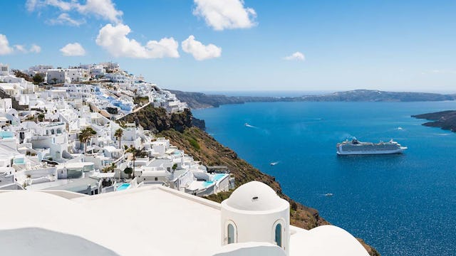 The Mediterranean is a popular cruise destination
