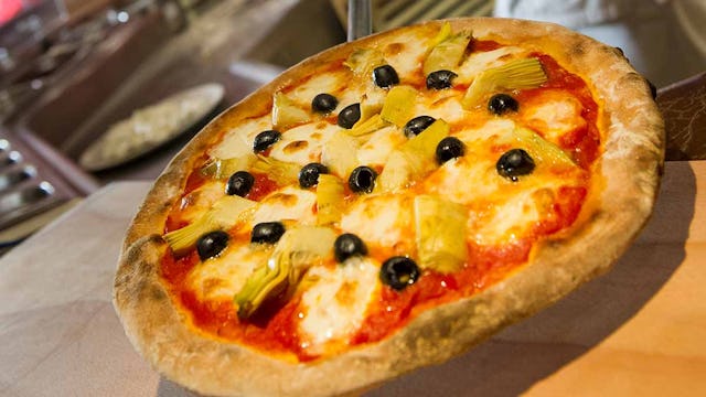 MSC Cruises Pizzeria Pizza