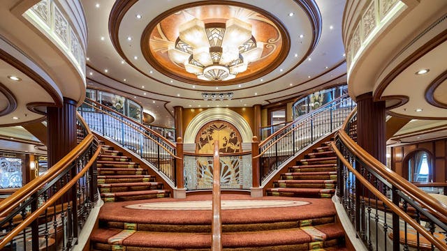 Cunard Queen Elizabeth Grand Atrium