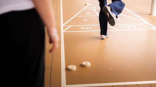 Deck Games Daytime Fun on P&O Cruises