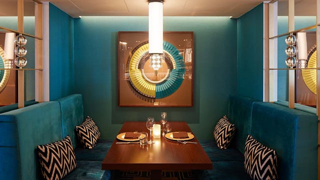 Sindhu Restaurant on board Arvia