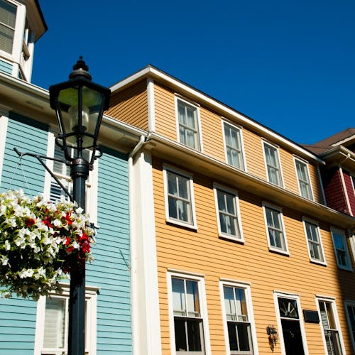 Colourful Buildings on Great George St - Charlottetown