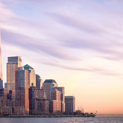 Freedom Tower and Lower Manhattan