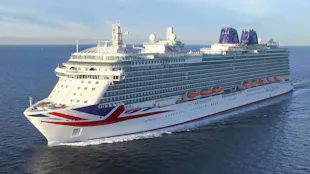 P&O Cruises Britannia Cruise Ship