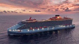 Scarlet Lady cruise ship