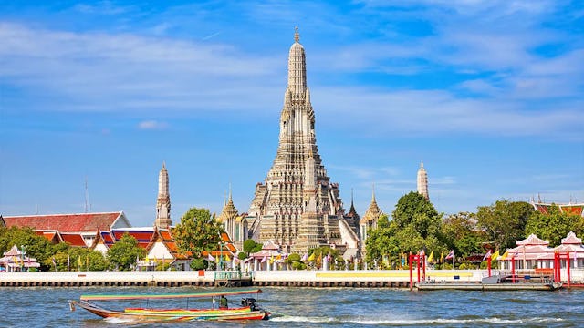 Wat Arun Temple, Bangkok, Thailand, Asia