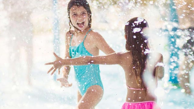 Kids having fun on a Costa Cruise