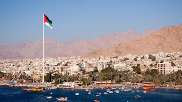 View to the city of Aqaba