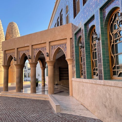 Katara Mosque in Katara Cultural Village in Doha, Qatar