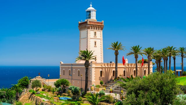 Cape Spartel Lighthouse near Tangier, Morocco
