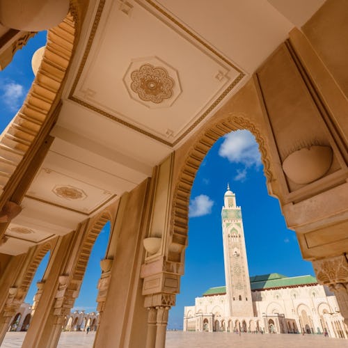 Mosque Hassan II in Casablanca, Morocco