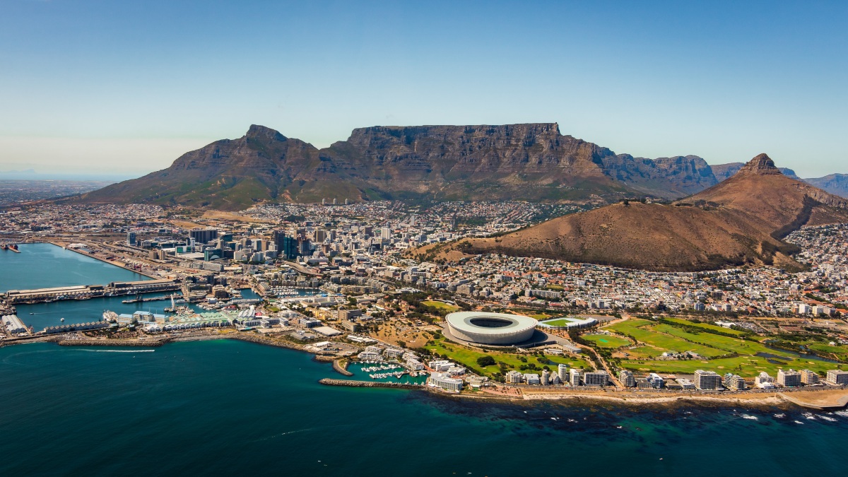 Cape Town from above