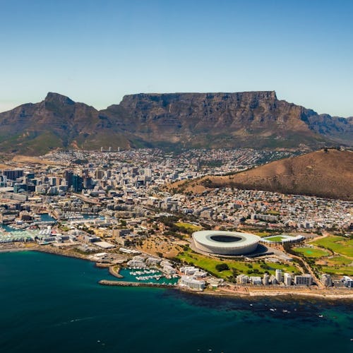Cape Town from above