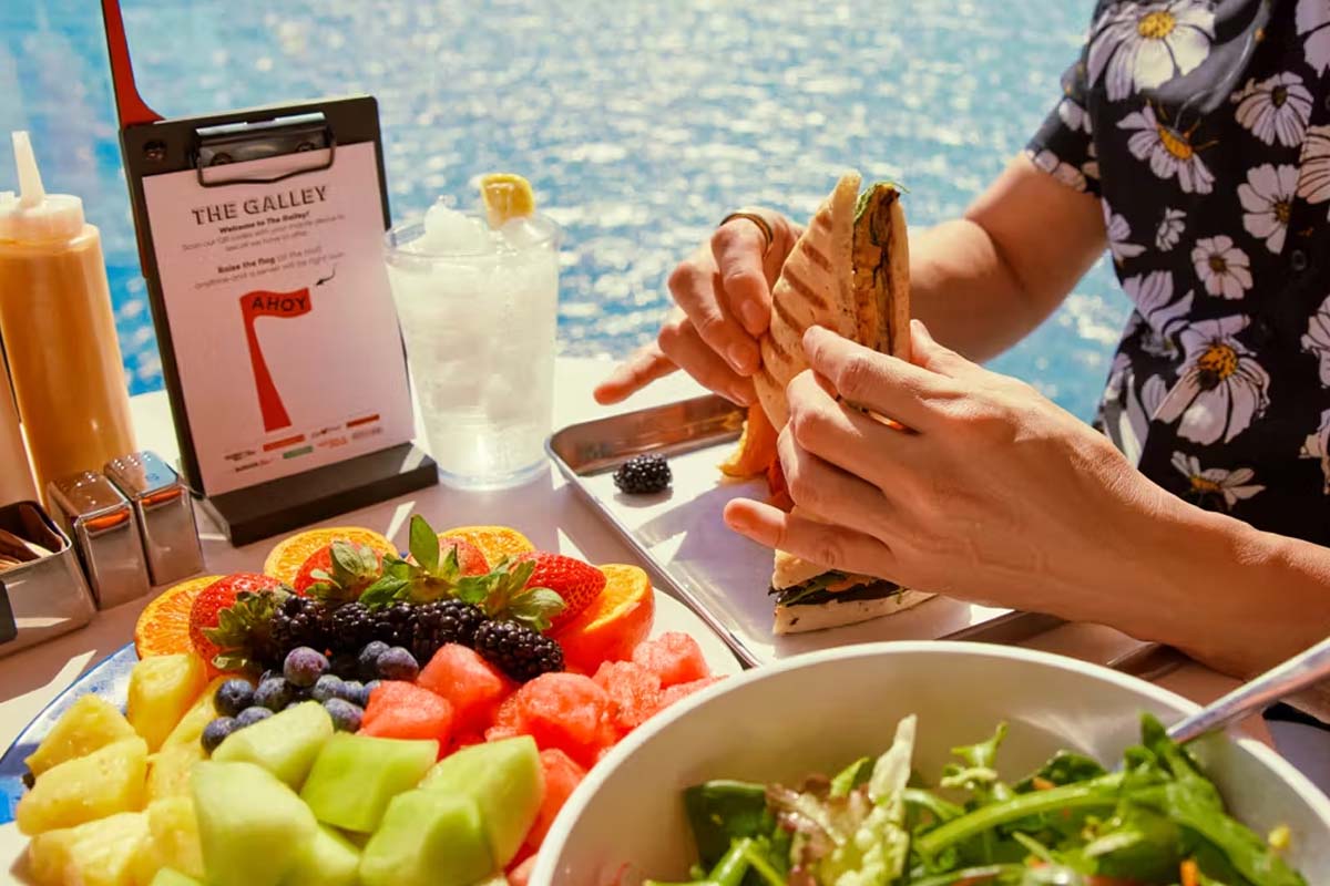 Virgin Voyages The Galley Food