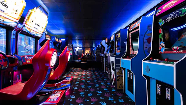 Cruise ship Arcade Room
