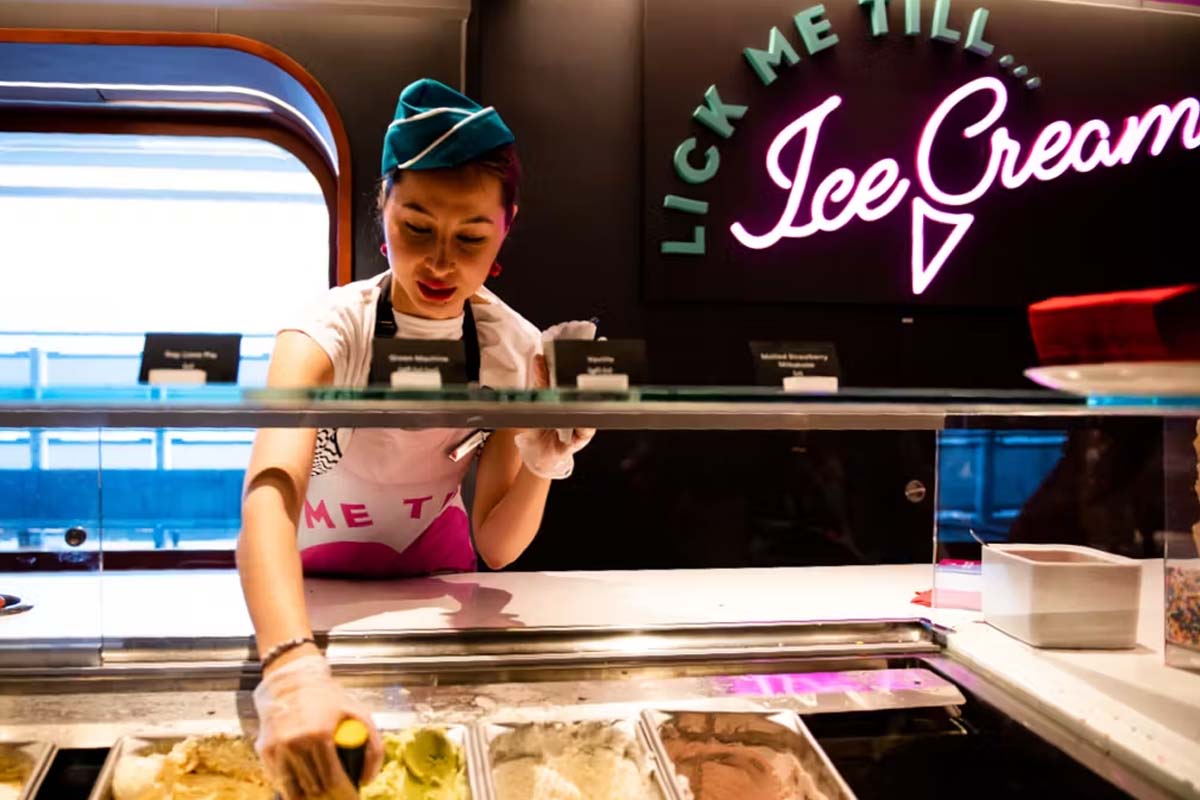 Virgin Voyages Lick Me Till Ice Cream