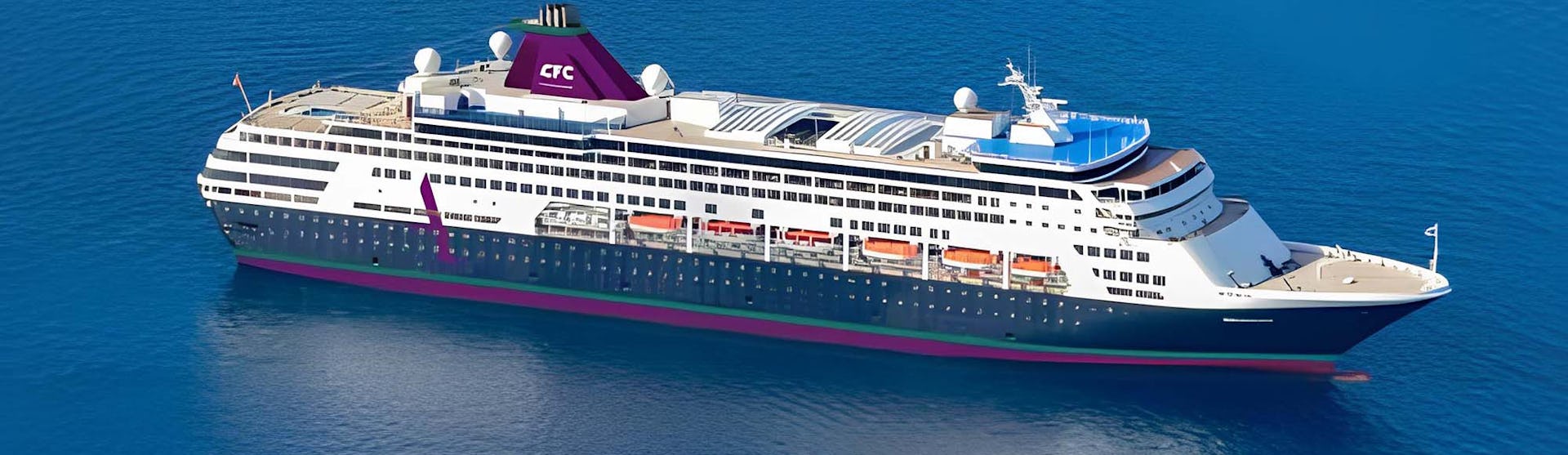 Render of Ambassador Renaissance At Sea