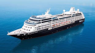 Azamara Pursuit Cruise Ship at Sea