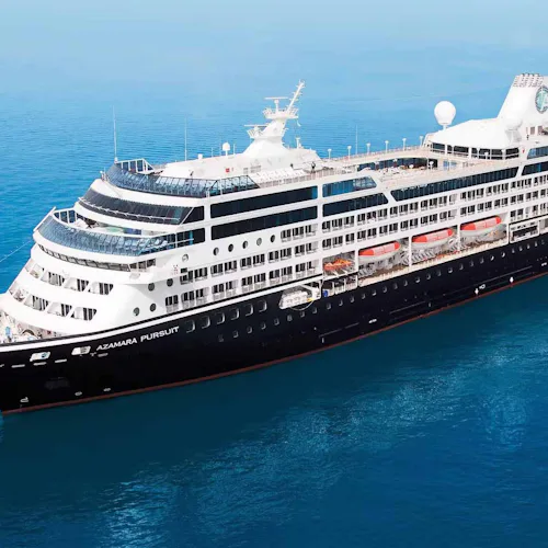 Azamara Pursuit Cruise Ship at Sea