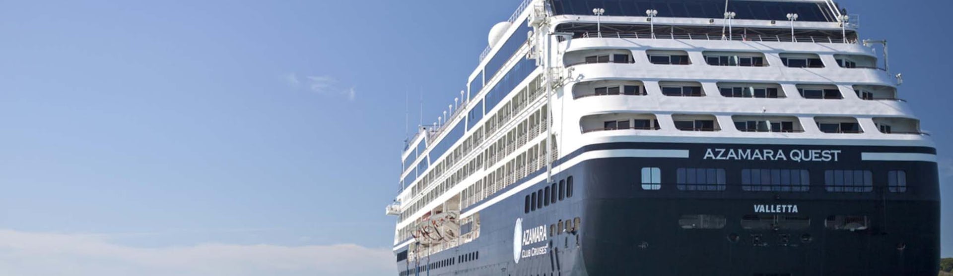 Azamara Quest Cruise Ship at Sea
