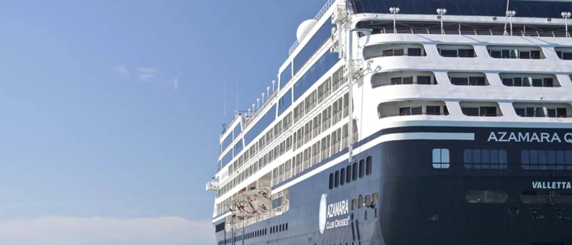 Azamara Quest Cruise Ship at Sea