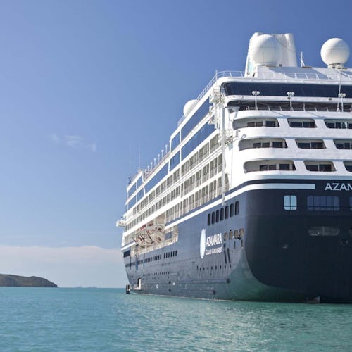 Azamara Quest Cruise Ship at Sea