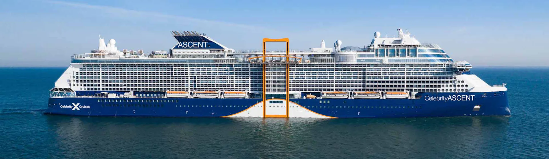 Celebrity Ascent Cruise Ship at Sea