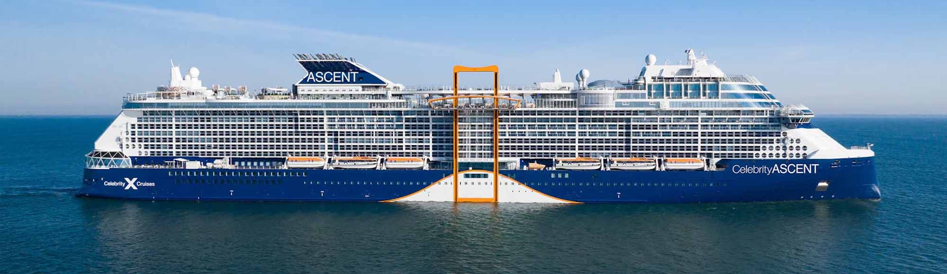 Celebrity Ascent Cruise Ship at Sea