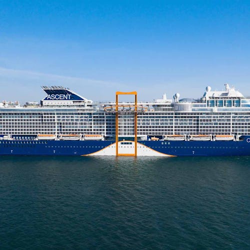 Celebrity Apex Cruise Ship at Sea