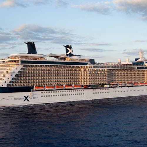 Celebrity Eclipse sailing at sea