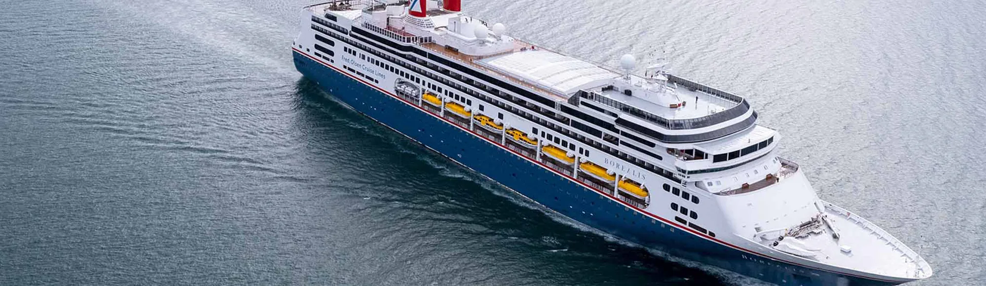 Fred Olsen Cruise Ship Borealis at sea