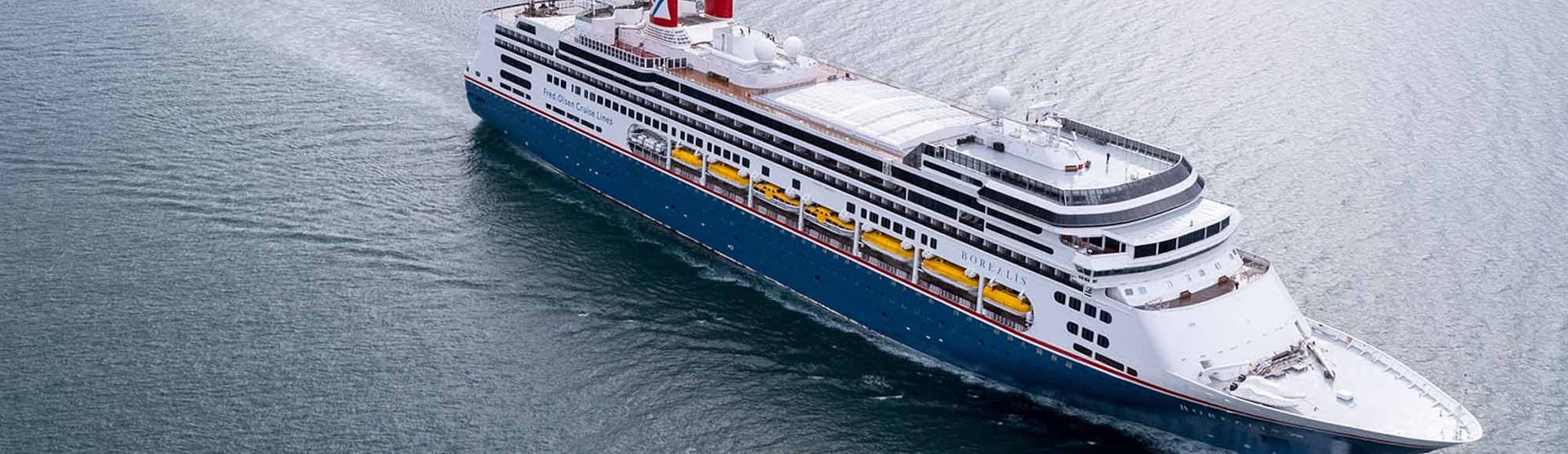 Fred Olsen Cruise Ship Borealis at sea