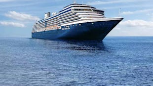 Holland America Oosterdam cruise ship at sea