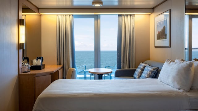 P&O Arcadia Balcony Stateroom